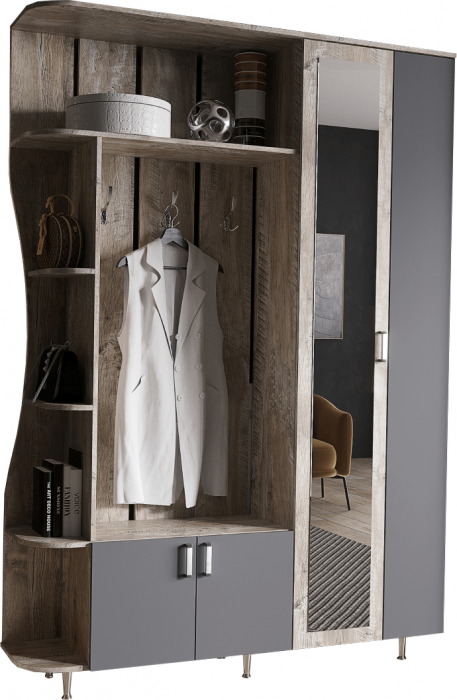 Прихожая Лика № 1 1,5 м (Дуб Сонома)