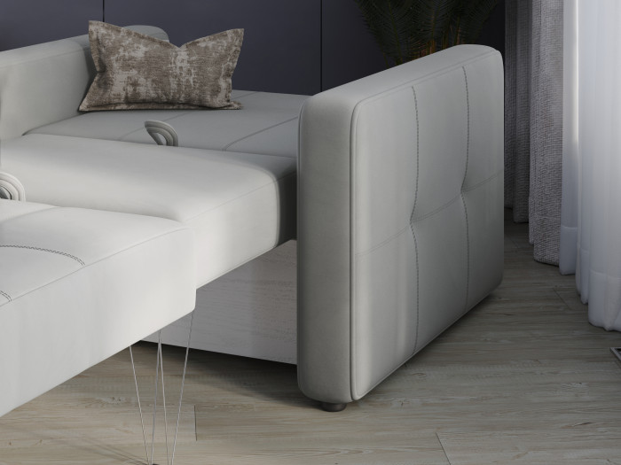 Кресло-кровать Брэй, Светло-серый