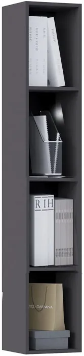 Оливия Шкаф навесной большой (Глиняный серый, Шарли мокко)