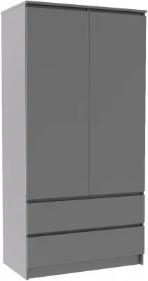 МС Мори Шкаф МШ 900.1, МП Графит