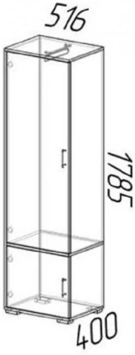 Пекин Пенал, Ясень шимо темный/светлый