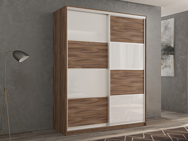 Шкаф-купе Кааппи 14 Орех Тьеполло 160х60х230 см