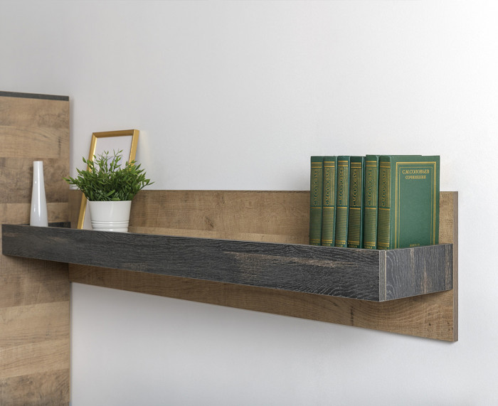 Трувор Прихожая 172, цвет дуб гранж песочный/интра, ШхГхВ 159х37х195 см., универсальная сборка