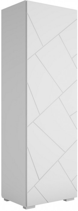 Модульная гостиная Гранж, композиция 2 (Белый (Шагрень)/Крафт золотой / Белый софт)