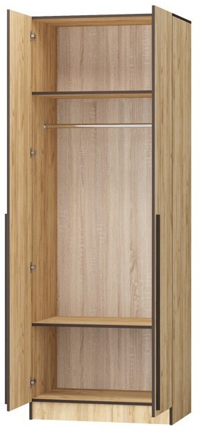 Шкаф Бастион ЛДСП 0,8 (графит)