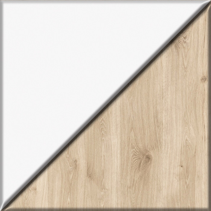 Эйп 13.322 Комод, белый/дуб белый