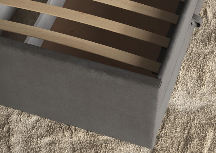 Кровать Тэя (кровать 160 + 2 ящ.), Микровелюр Zeekr-47