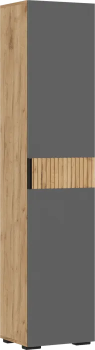 Роджинамиф Пенал 400 (Белый глянец, Дуб Крафт Золотой)