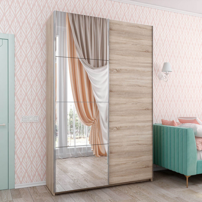 Fortune-1  1800_600/600/600 сонома/сонома+белый+з.№1