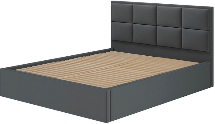 "Линда" КР-16 кровать 1,6 м Графит