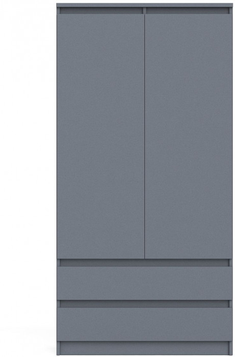 Мори Шкаф МШ900.1, цвет графит, ШхГхВ 90,4х50,4х179,6 см.