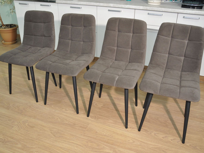 Обеденная группа Колорадо / Стул Х 4 шт. / Сосна Пасадена/черный / бид 08