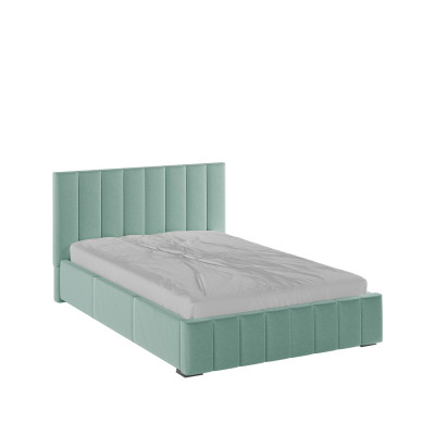 Нега Кровать интерьерная 140 мятный, ортопед