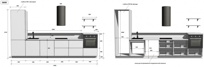КГ 3600 ПВХ, Белый софт матовый Арника РМ в.9