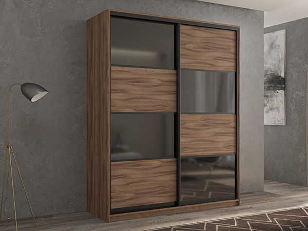 Шкаф-купе Кааппи 13 Орех Тьеполло 120х45х230 см