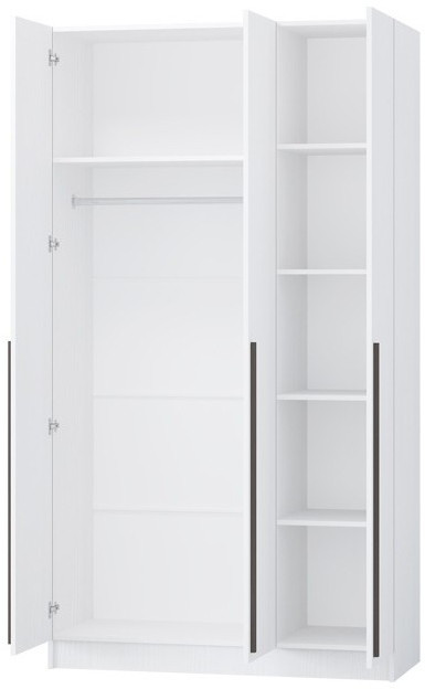 Шкаф Бастион ЛДСП 1,2 (графит)