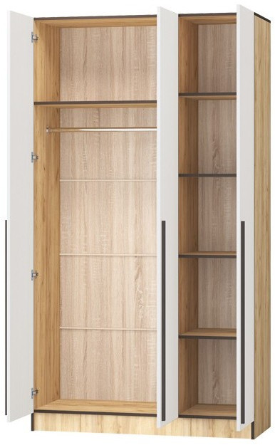 Шкаф Бастион ЛДСП 1,2 (графит)