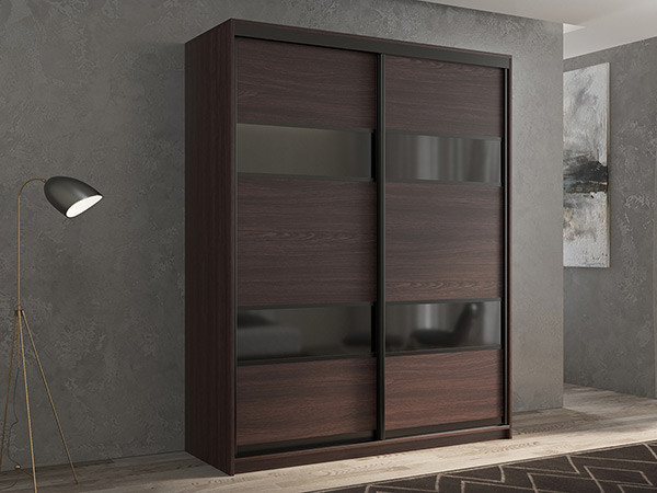 Шкаф-купе Кааппи 7 Венге 140х60х230 см