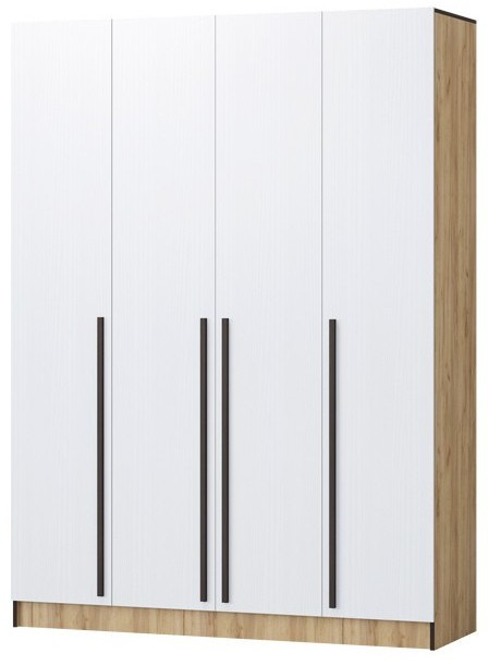 Шкаф Бастион ЛДСП 1,6 (Белый древесный)