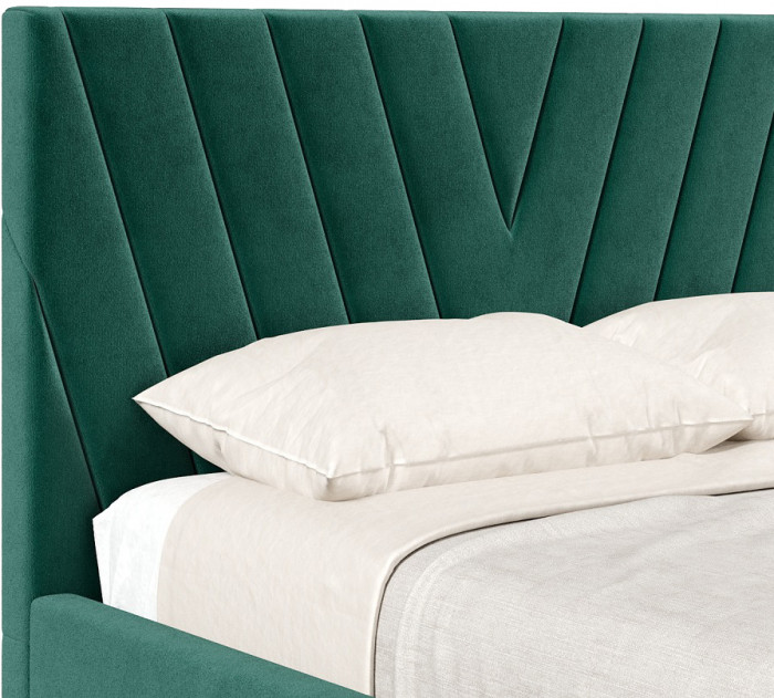 Кровать с подъёмным механизмом 1600 Палермо, зеленый