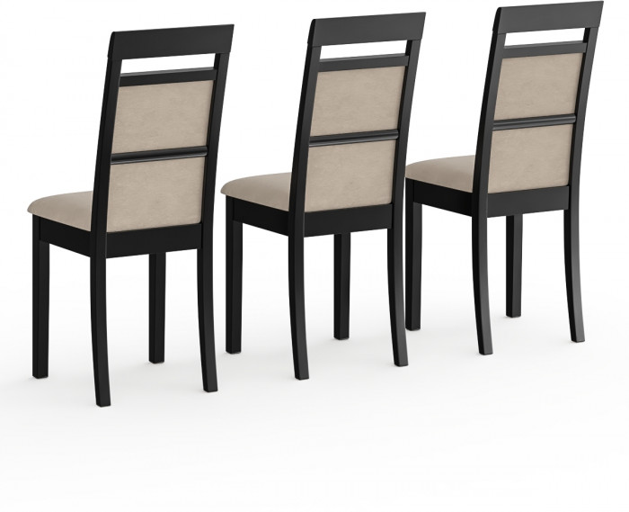 Три стула Мебель--24 Гольф-12 разборных, венге