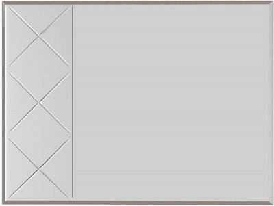 "Кимберли" З-04 белый/зеркало