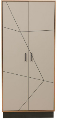 Шкаф для одежды Гамма 54.03 Таксония/Грэй