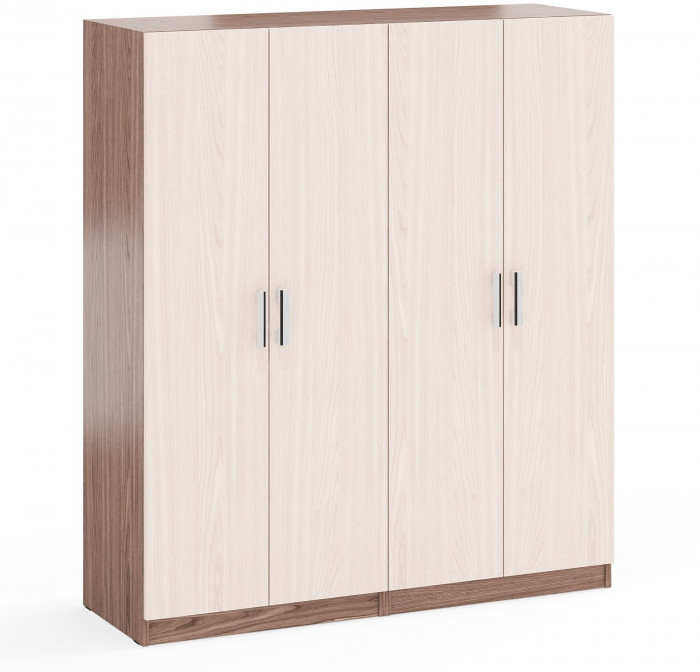 Два Шкафа С-МД-СК9Ш к компьютерному столу С-МД-СК9, цвет ясень шимо светлый/ясень шимо тёмный, ШхГхВ 140х45х160 см.