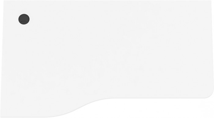 письменный стол С-МД-1-04, венге/белый шагрень