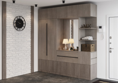 Модульная прихожая Кантри, композиция 5