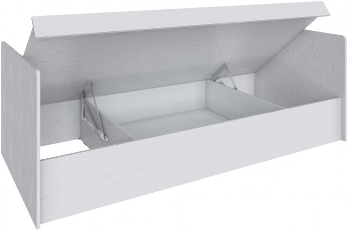 Кровать Мадрид (0,9) с подъемным механизмом, Белый