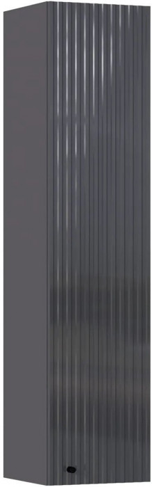 Оливия Шкаф навесной (Глиняный серый, Шарли мокко)