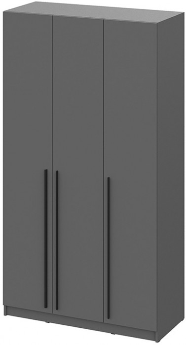 Шкаф распашной Берген ШК-1200, Серый графит