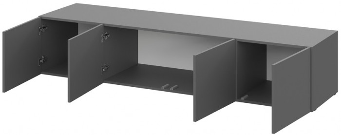 антресоль Берген А-2000 серый графит/серый графит