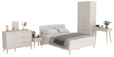 Афина Спальня 25-1600, кашемир серый