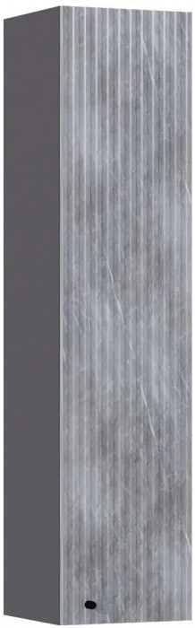 Оливия Шкаф навесной (Белый, Белый глянец)