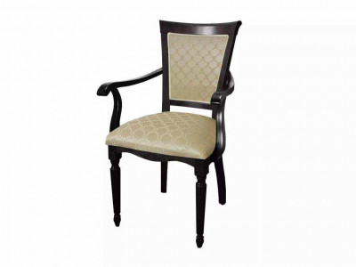 Кресло С-12 черный/андрис бежевый