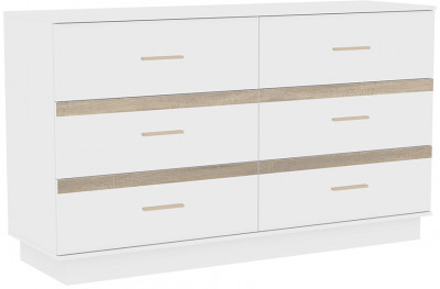 Комод 4 Анона, белый