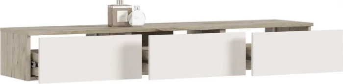 Норд Полка косметическая, Крафт серый/Кашемир