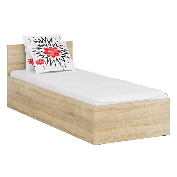 Стандарт Кровать 0800, дуб сонома