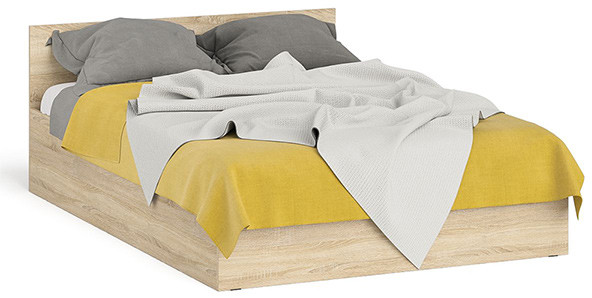 Мори Кровать 1400, дуб сонома