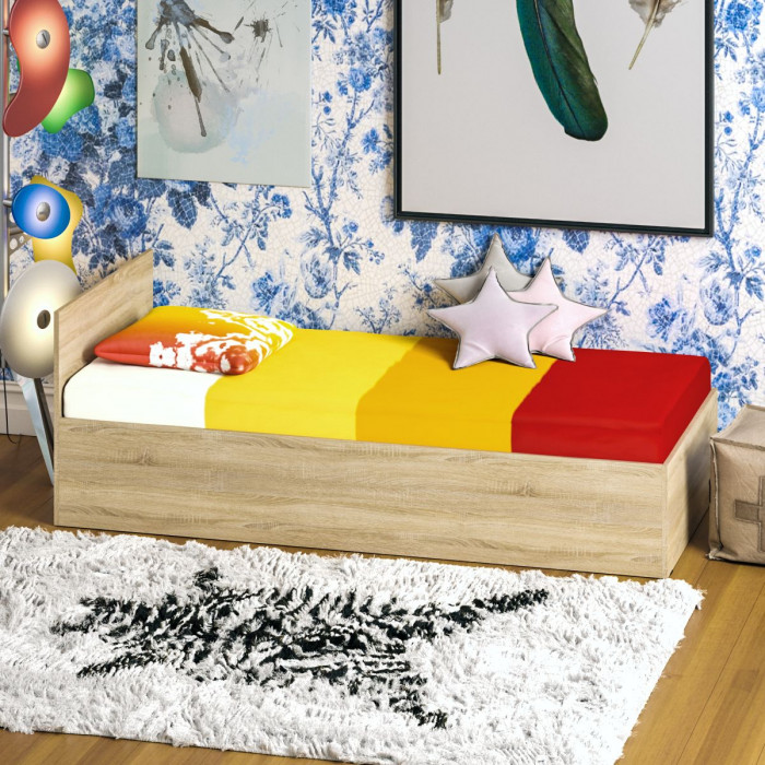 Стандарт Кровать 0900, дуб сонома