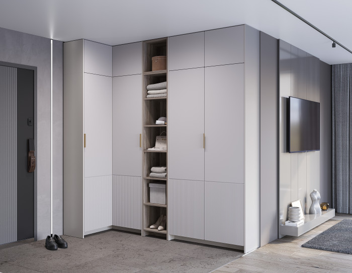 Шкаф навесной "Пандора" ШКН-06, Кашемир/Айриш МФ03