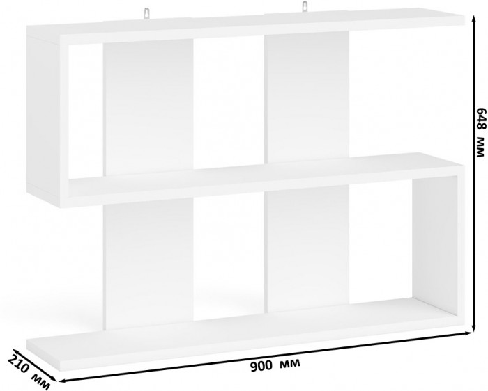 Мори компьютерный стол МС-6 левый + Комод МК800.1 + Полка 900, белый