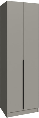 Шкаф Мадрид (0,7) с полками без зеркала, Мокко