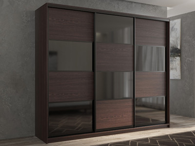 Шкаф-купе Кааппи 13 Венге 240х45х230 см