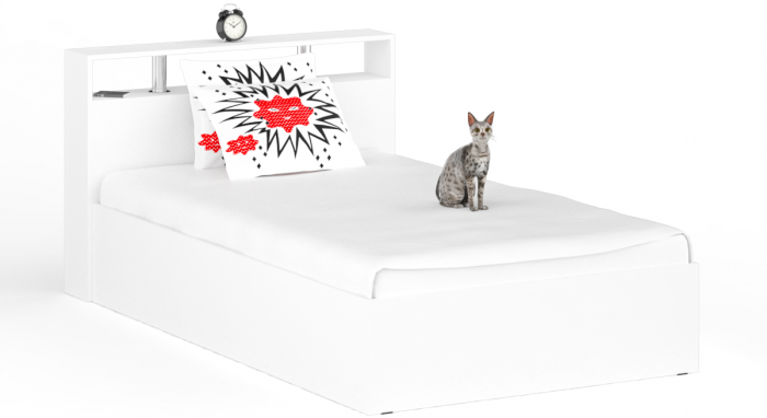 Камелия Кровать 1200, белый