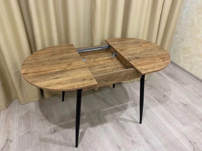 Обеденная группа Стиль-1 / Стул Х 4 шт. / Дуб Веллингтон/черный / бид 26