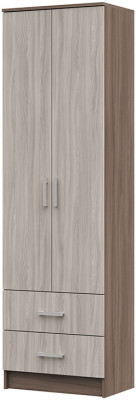 ШК-201 Машенька ЛДСП шкаф полка (600*2020*380) шимо темный/шимо светлый