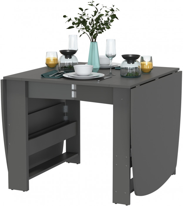 Стол-книжка 1-66граф, графит